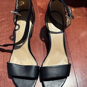 Michael Kors Black Ankle Strap Heels